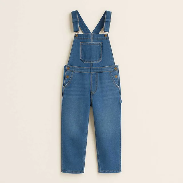 Denim overalls — Outfit reference